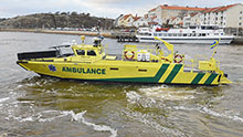 SM300:قایق آمبولانسی با سرعت 44.5 گره دریایی